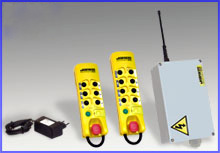 industrial remote radio controls